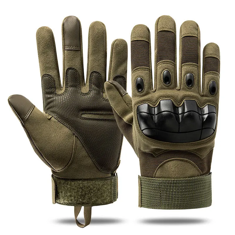 1.Tactical Military Fitness Touch Gloves (ARMY) Full